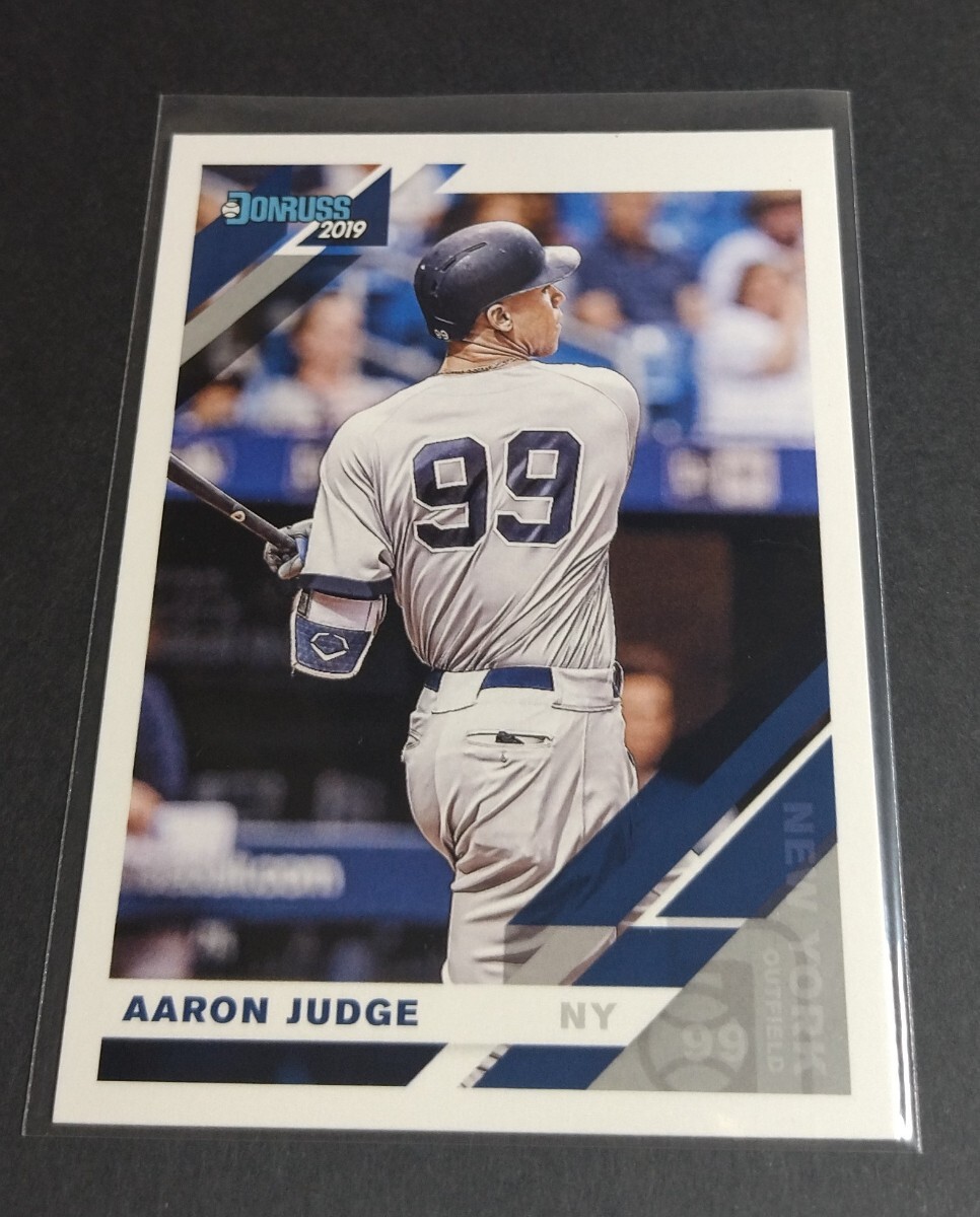 MLB 2019年PANINI Donruss アーロン・ジャッジ(ヤンキース)バリエーション。 No,121。Yankees AARON JUDGE Variation 拍卖