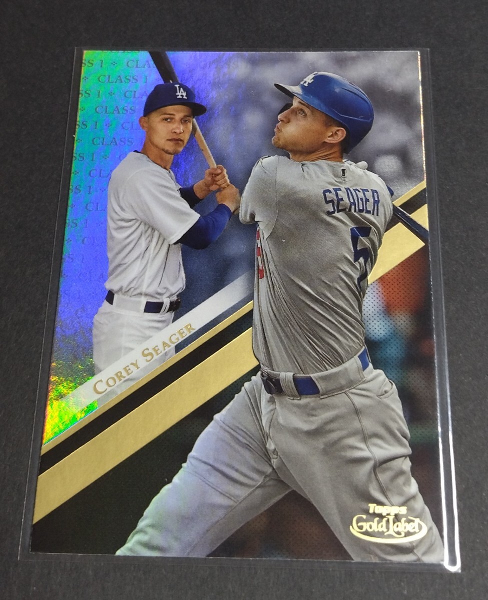 MLB 2019年topps Gold Label コーリー・シーガー(ドジャース) CLASS 1 No,35。Dodgers COREY SEAGER 拍卖