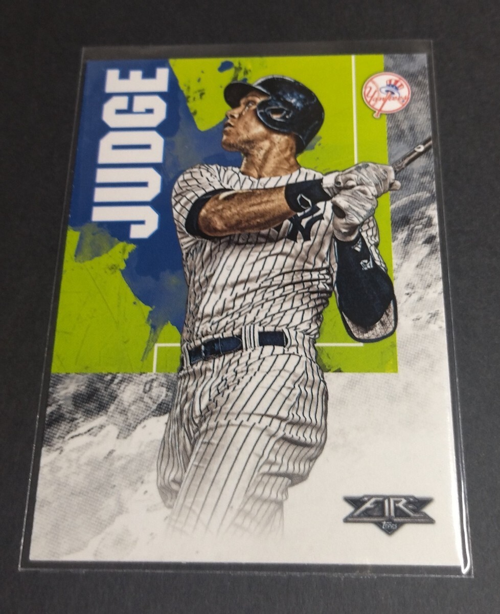 MLB 2019年topps fire アーロン・ジャッジ(ヤンキース) No,122。Yankees AARON JUDGE 拍卖