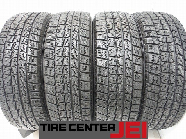 195-65R15 8.5-8分山 ダンロップ ウィンターマックス 2021年製 中古スタッドレスタイヤ【4本セット】送料無料(AS15-3732)拍卖