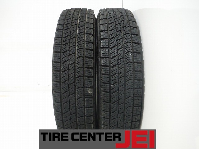 145-80R13 8.5-8分山 ブリヂストン ブリザックVRX2 2022/2021年製 中古スタッドレスタイヤ【2本セット】送料無料(AS13-3777)拍卖