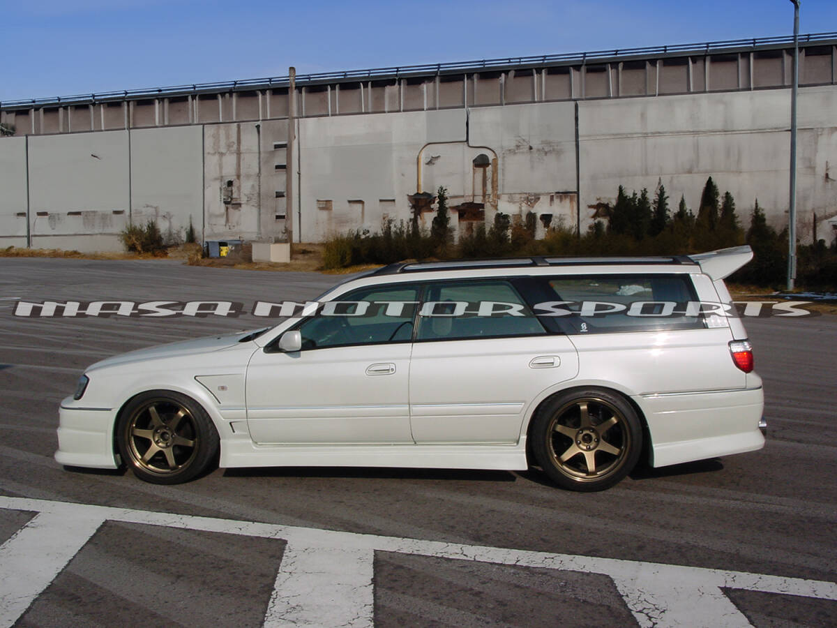 日産ステージア wgnc34 wghc34 wgc34 FRP製リアウイング DAYZ 260RS オーテック RB25 RB26 全グレード対応 外装エアロパーツ 拍卖