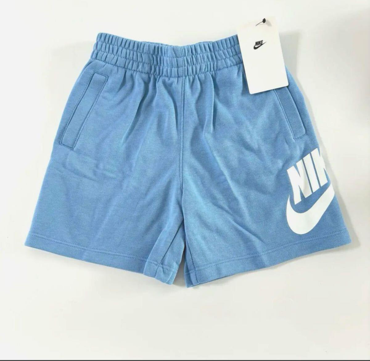 新品 NIKE キッズ服 ショートパンツ ハーフパンツ ナイキ スウェット 短パン 120cm拍卖