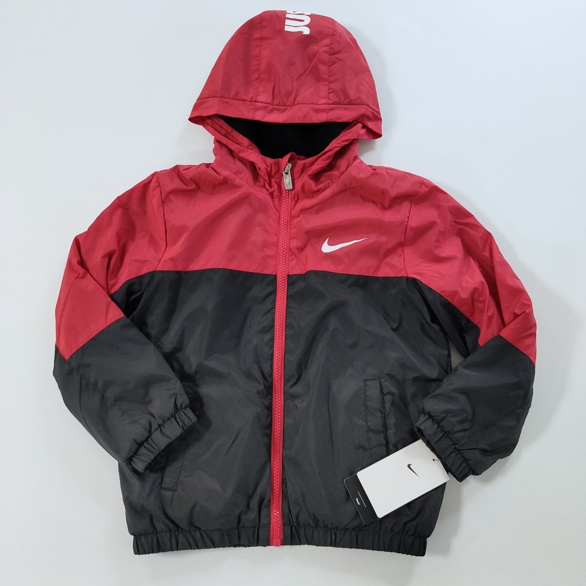 新品 NIKE ジャケット キッズ服 110cm 裏フリース 子供服拍卖