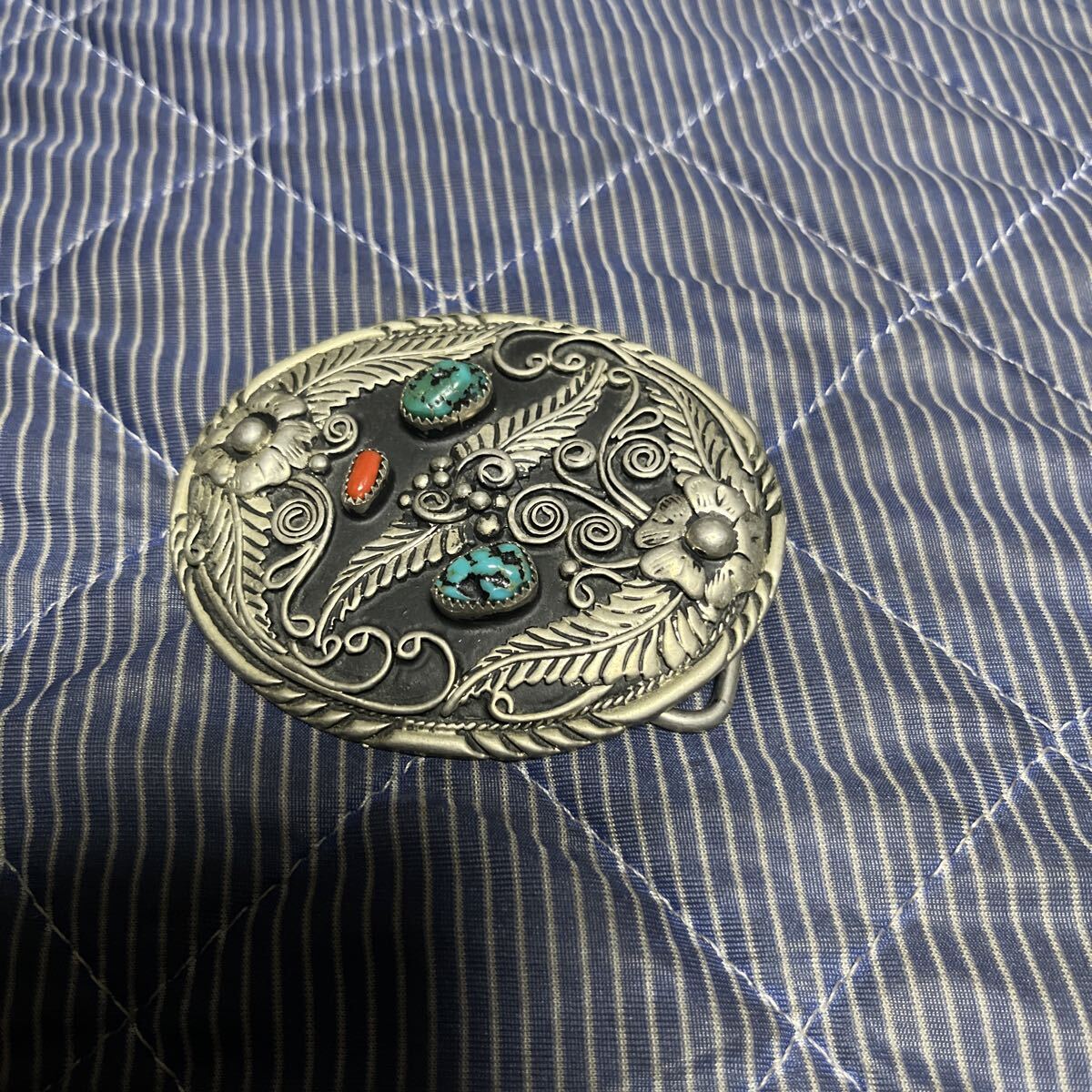 インディアンジュエリー ベルトバックル拍卖