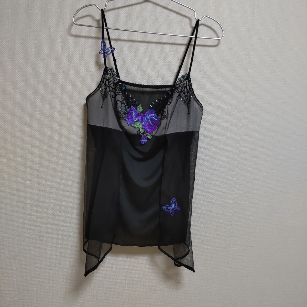 ワコール サルート キャミソール L BL CTJ262 新品未使用拍卖