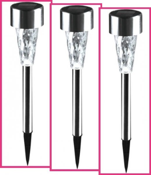 【送料無料:2個 LED ソーラーライト:シルバー 便利】 ★配線不要 電源不要 充電 イルミネーション 飾り 電飾 節電 ライト 電池不要拍卖