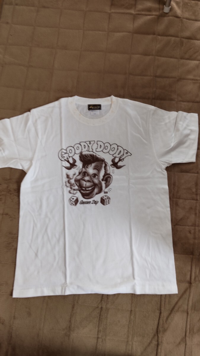 Good Rockin グッドロッキン 半袖Tシャツ 白 Lサイズ ロックンロール ロカビリー オリジナル拍卖