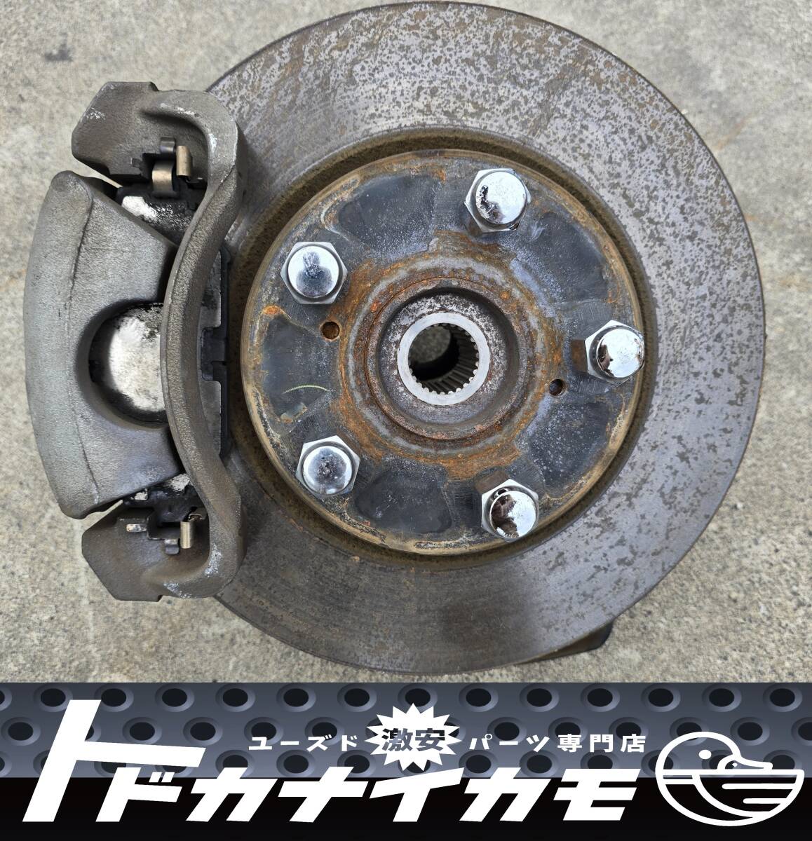 ★送料無料★トヨタ 純正 ZVW40/ZVW41 プリウスアルファ プリウスα フロント ハブ ナックル ブレーキ キャリパー ASSY 左 左側 助手席 i-4拍卖