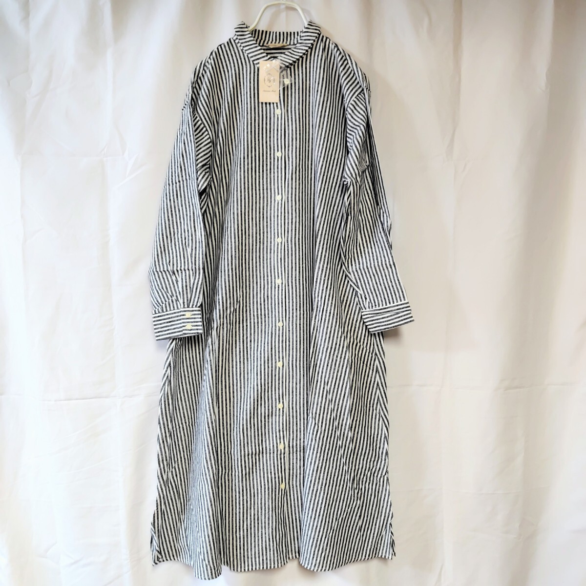 SM2 シャツワンピース ストライプ 新品 サマンサモスモス拍卖