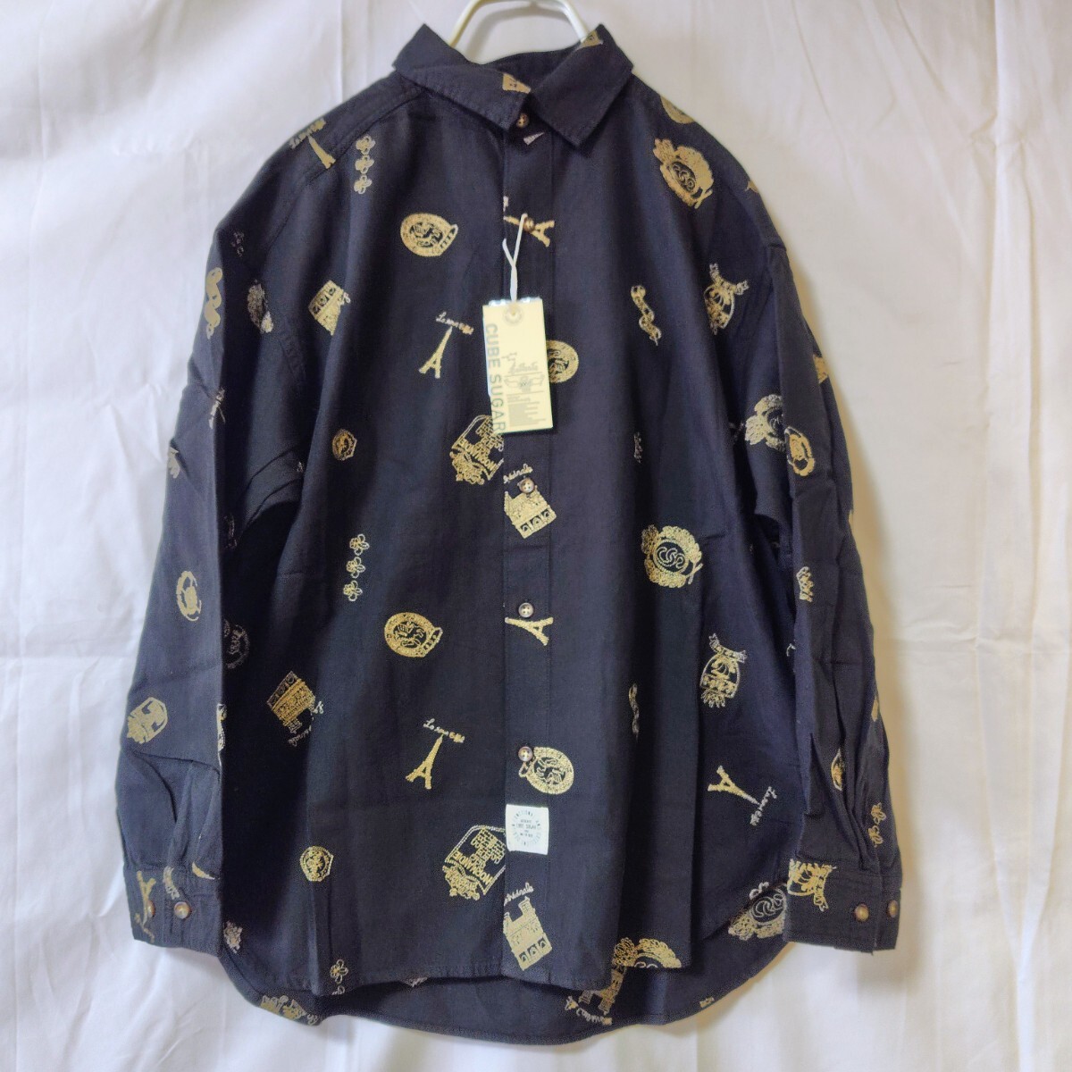 CUBE SUGAR 刺繍ブラウス 新品 キューブシュガー拍卖