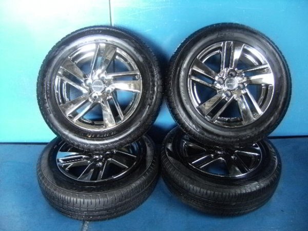 日産 ノート E12系 AUTEC オーテック ホイール 15×6.5J+40 PCD 100 4H DUNLOPタイヤ 185/65R15 8部山 2023年度製 バリ山拍卖