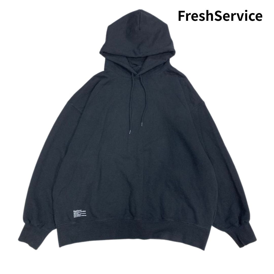 FreshService フレッシュサービス LIGHT OZ PULLOVER HOODIE プルオーバー フーディ(FSW-23-SW_152) ブラック size:M/スウェット パーカー拍卖