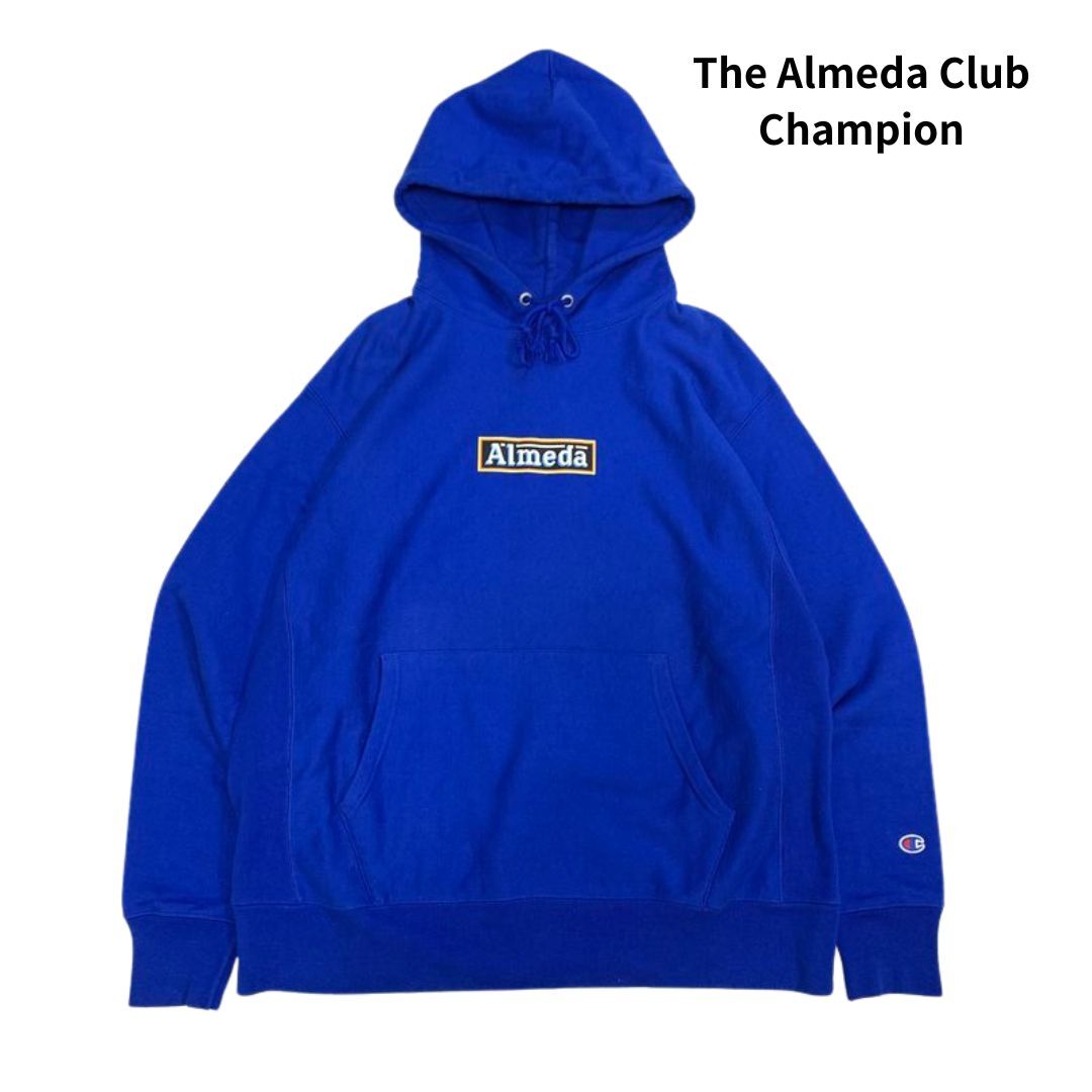 the Apartment The Almeda Club x Champion 23aw Box Logo Reverse Weave Pullover ボックスロゴ リバースウィーブ プルオーバー フーディ拍卖