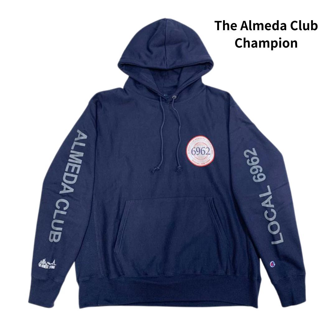 The Almeda Club x Champion アラメダ クラブ チャンピオン Local 6962 Hoodie Reverse Weave Pullover リバースウィーブ フーディ パーカ拍卖