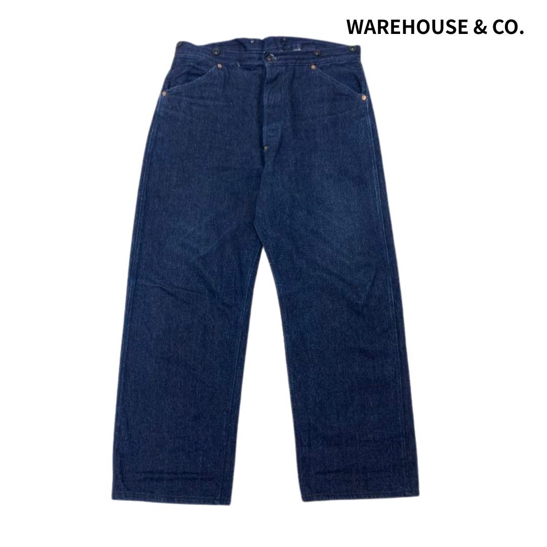 WAREHOUSE & CO. ウエアハウス 2025年春夏 Lot 1333 1910~1915 No3 WAIST OVERALLS W34L32/デニム パンツ ワークパンツ ジーンズ アメカジ拍卖