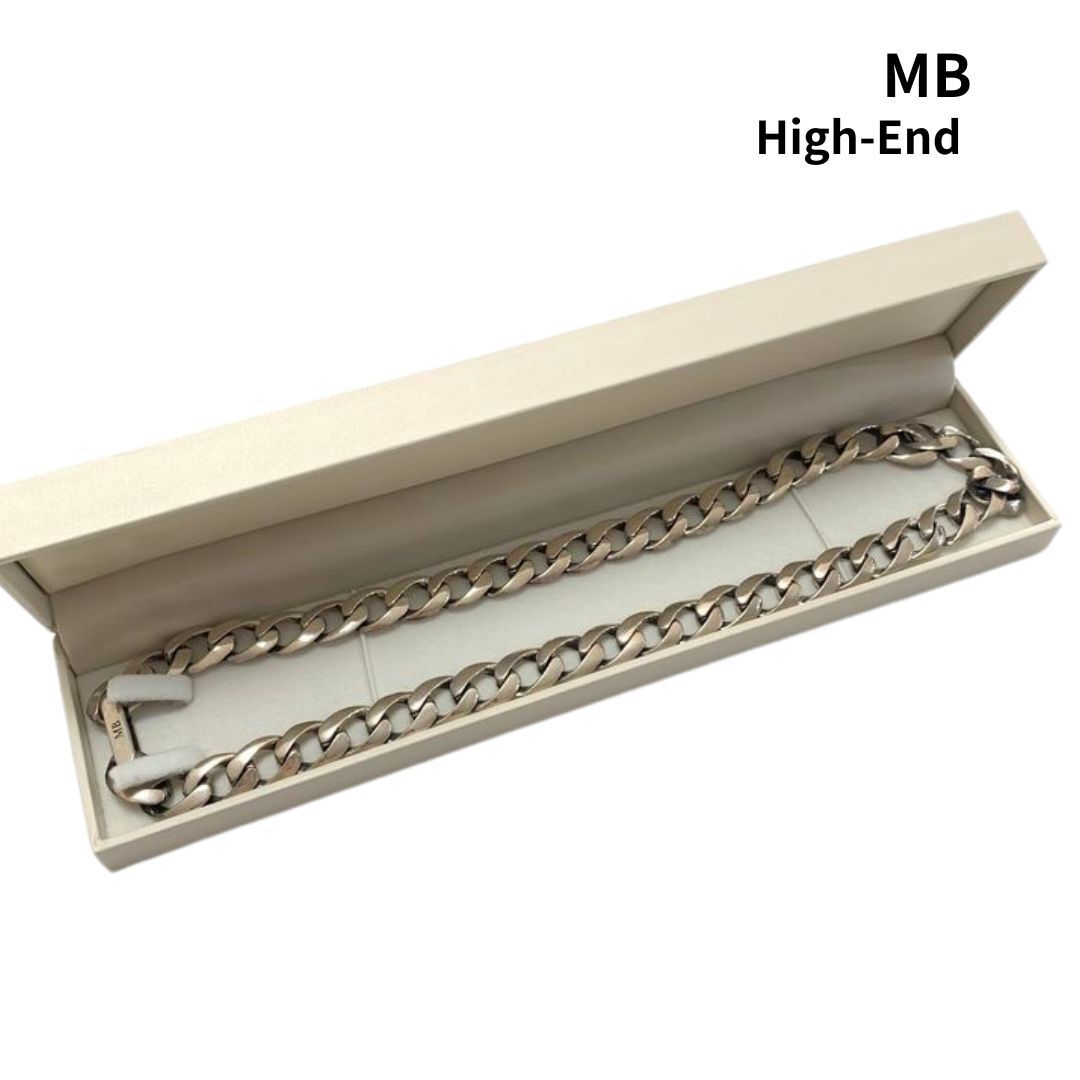 限定品 MB エムビー High-End ハイエンドネックレス 喜平 チェーン ネックレス silver925 シルバー925 /OX JEWELRY MBハイエンド MB監修 拍卖