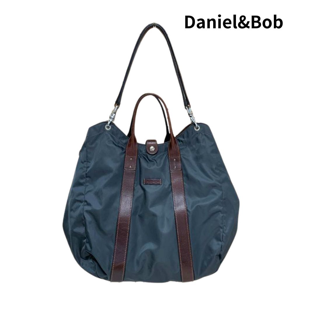Daniel&Bob ダニエル&ボブ CULODORO DAVIS クロドーロ ナイロン×レザー 2way バッグ/トートバッグ ショルダーバッグ ダニエルアンドボブ拍卖
