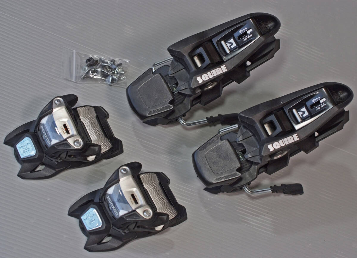 送料込★ MARKER SQUIRE 11 ID 美品 BLACK 90ブレーキ ARMADA VOLKL K2 LINE スクワイヤ GWグリップウォーク TLTツアーブーツ対応 最軽量拍卖