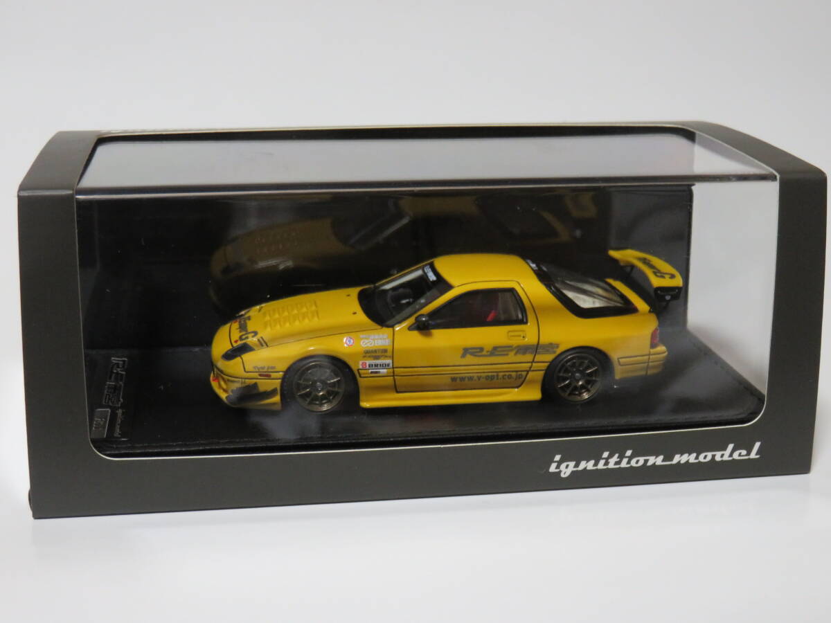 ★1/43 IG マツダ RX-7 (FC3S) RE雨宮 イエロー★イグニッションモデル ignition model拍卖