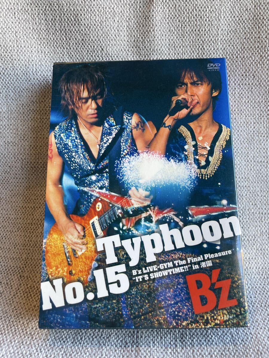 中古DVD B'z Typhoon No.15 Bz LIVE-GYM The Final Pleasure ITS SHOWTIME !! in 渚園 ビーズ 3枚組拍卖