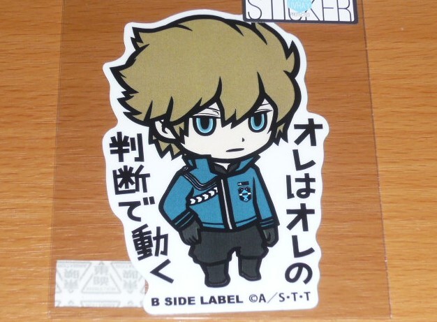 ◆ヒュース オレの判断で動く◆ワールドトリガー ステッカー◆B-SIDE LABEL◆拍卖