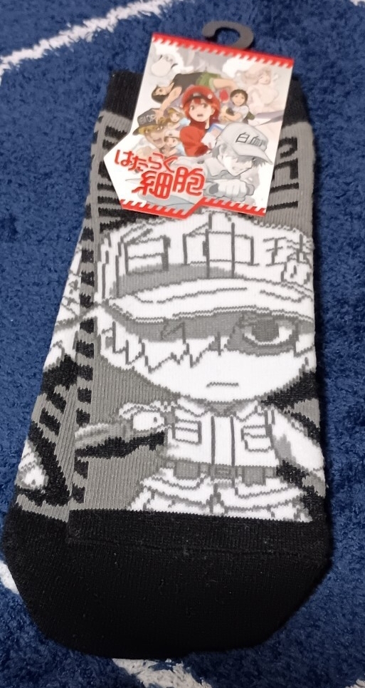 はたらく細胞 白血球 ソックス 23~25㎝拍卖