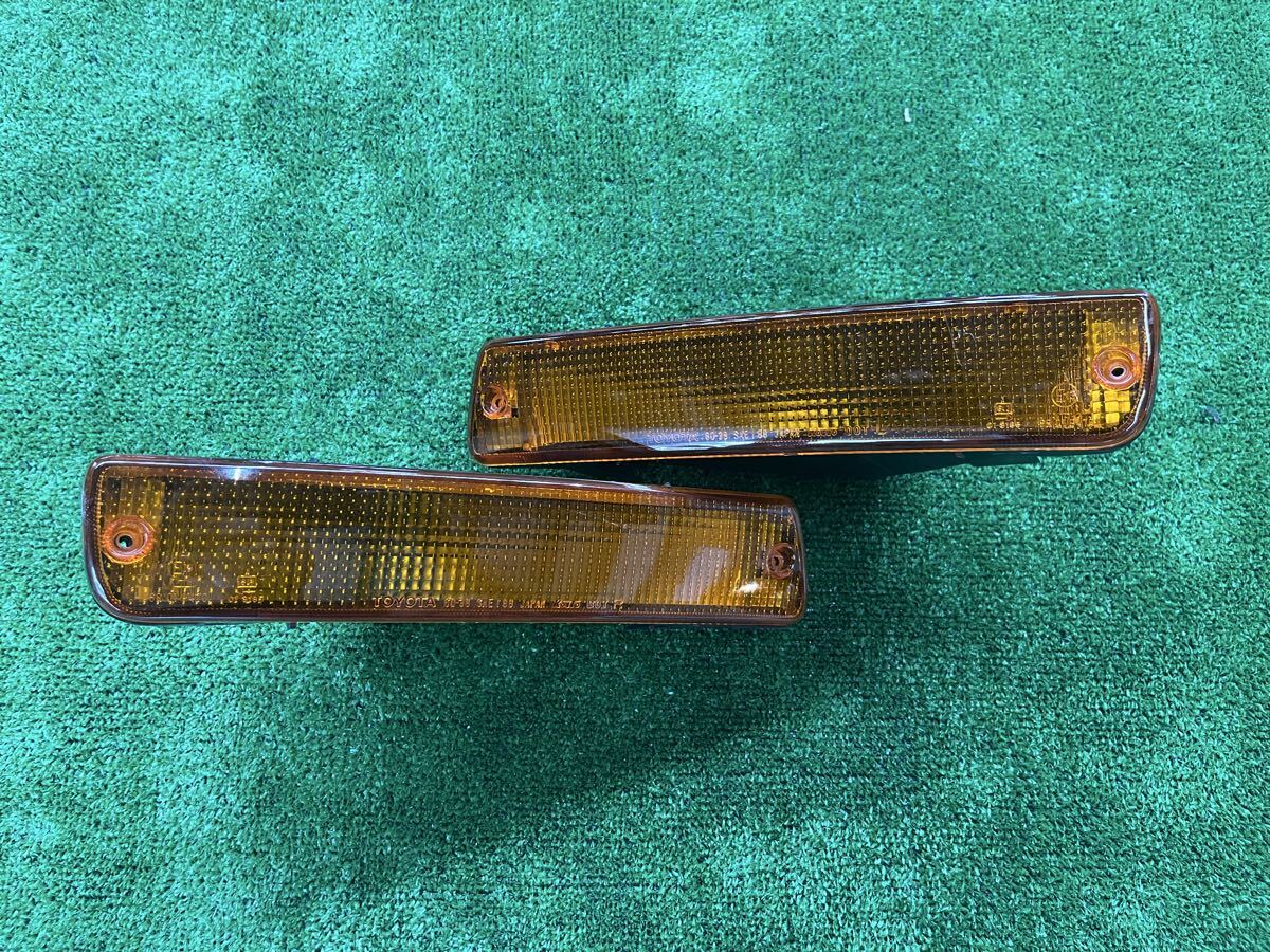 ☆送料無料☆ランドクルーザー80 純正 フロント ウインカー 左右セット KOITO 60-38 美品 ランクル80 LAND CRUISER TOYOTA 拍卖