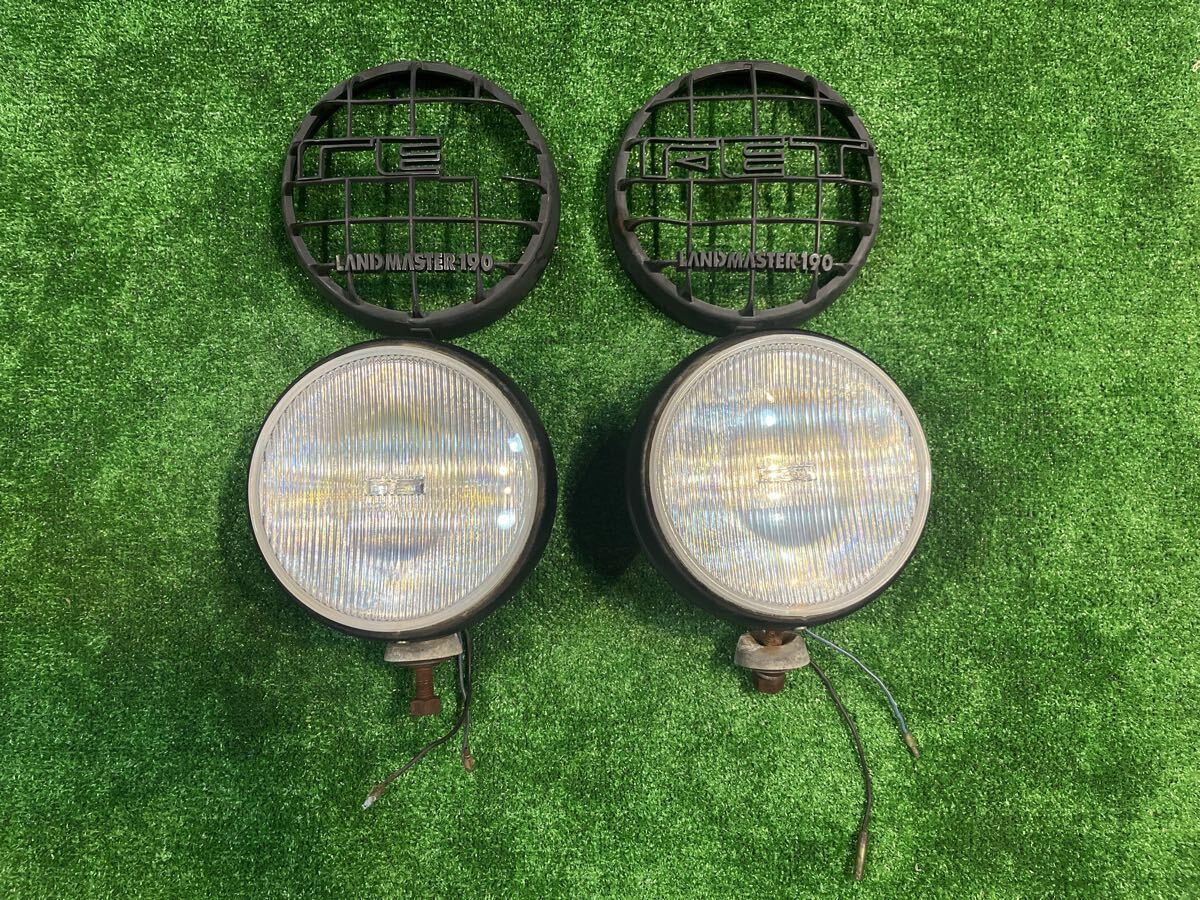 ☆送料無料☆FET フォグランプ LAND MASTER 190 バルブ→H3 12V 110W 本体のみ 配線無し 2個セット 中古品拍卖