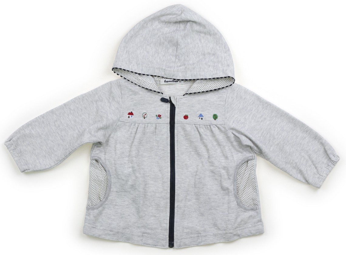 ファミリア familiar パーカー 80サイズ 女の子 子供服 ベビー服 キッズ拍卖