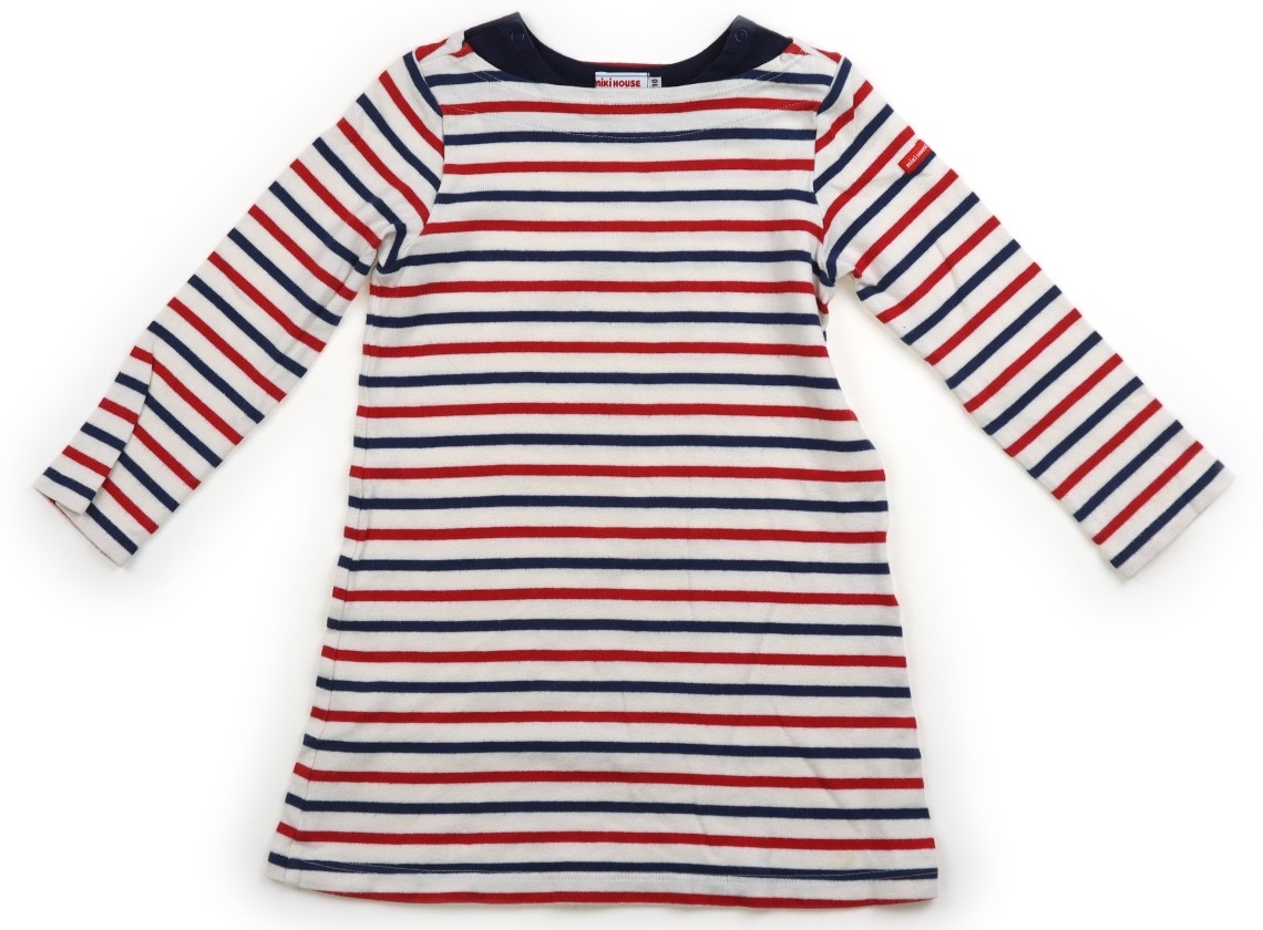 ミキハウス miki HOUSE ワンピース 110サイズ 女の子 子供服 ベビー服 キッズ拍卖