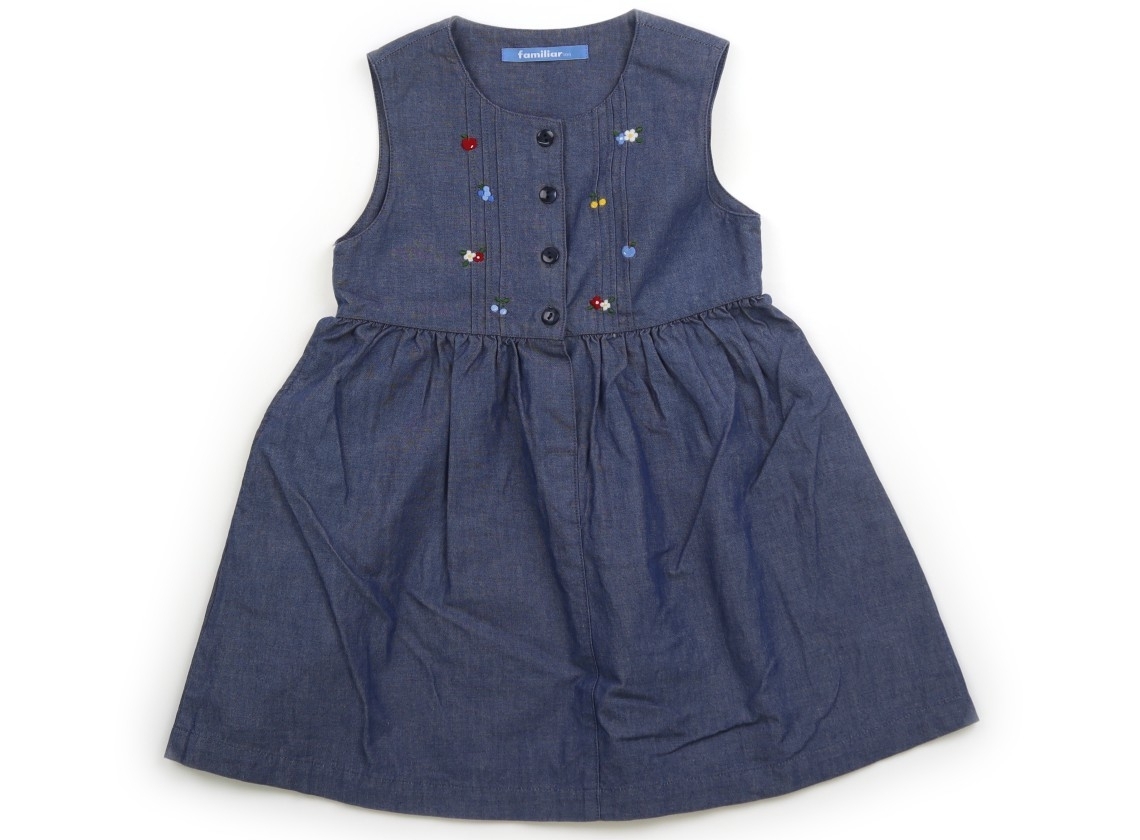 ファミリア familiar ジャンパースカート 100サイズ 女の子 子供服 ベビー服 キッズ拍卖