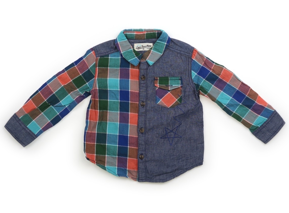 ラブ&ピース&マネー Love&Peace&Money シャツ・ブラウス 100サイズ 男の子 子供服 ベビー服 キッズ拍卖