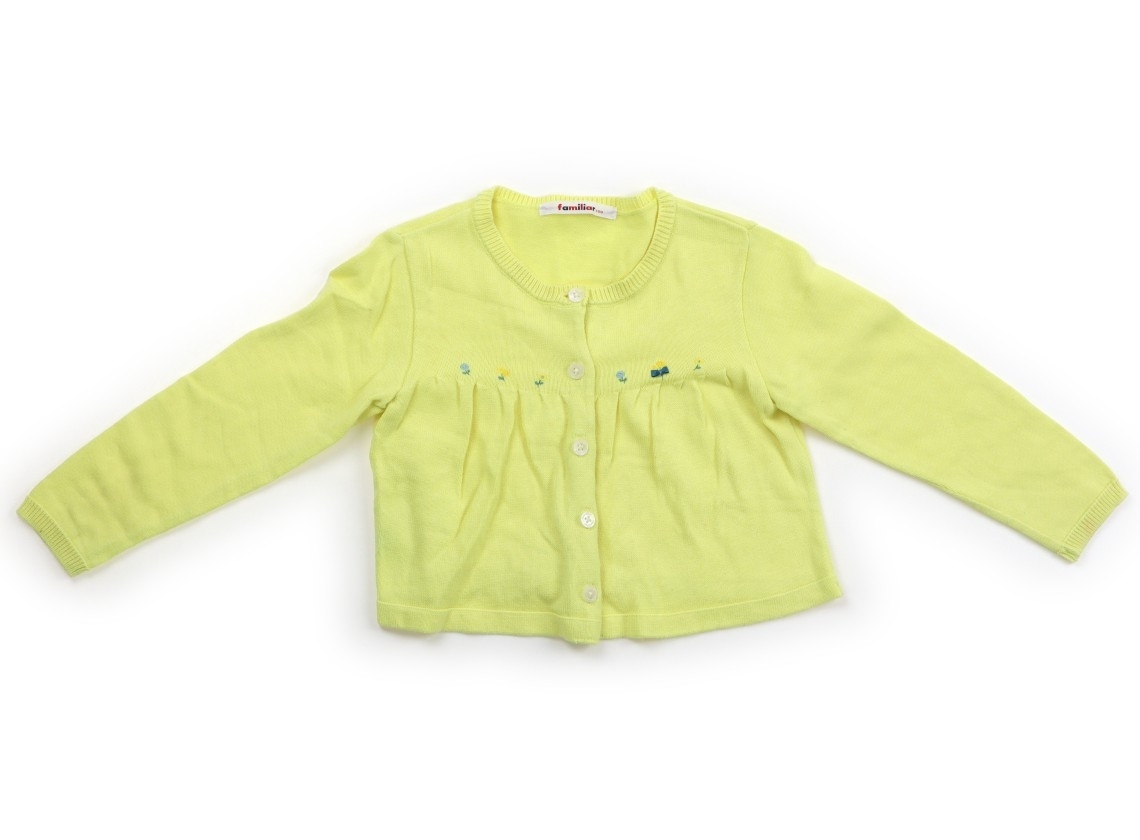 ファミリア familiar カーディガン 100サイズ 女の子 子供服 ベビー服 キッズ拍卖