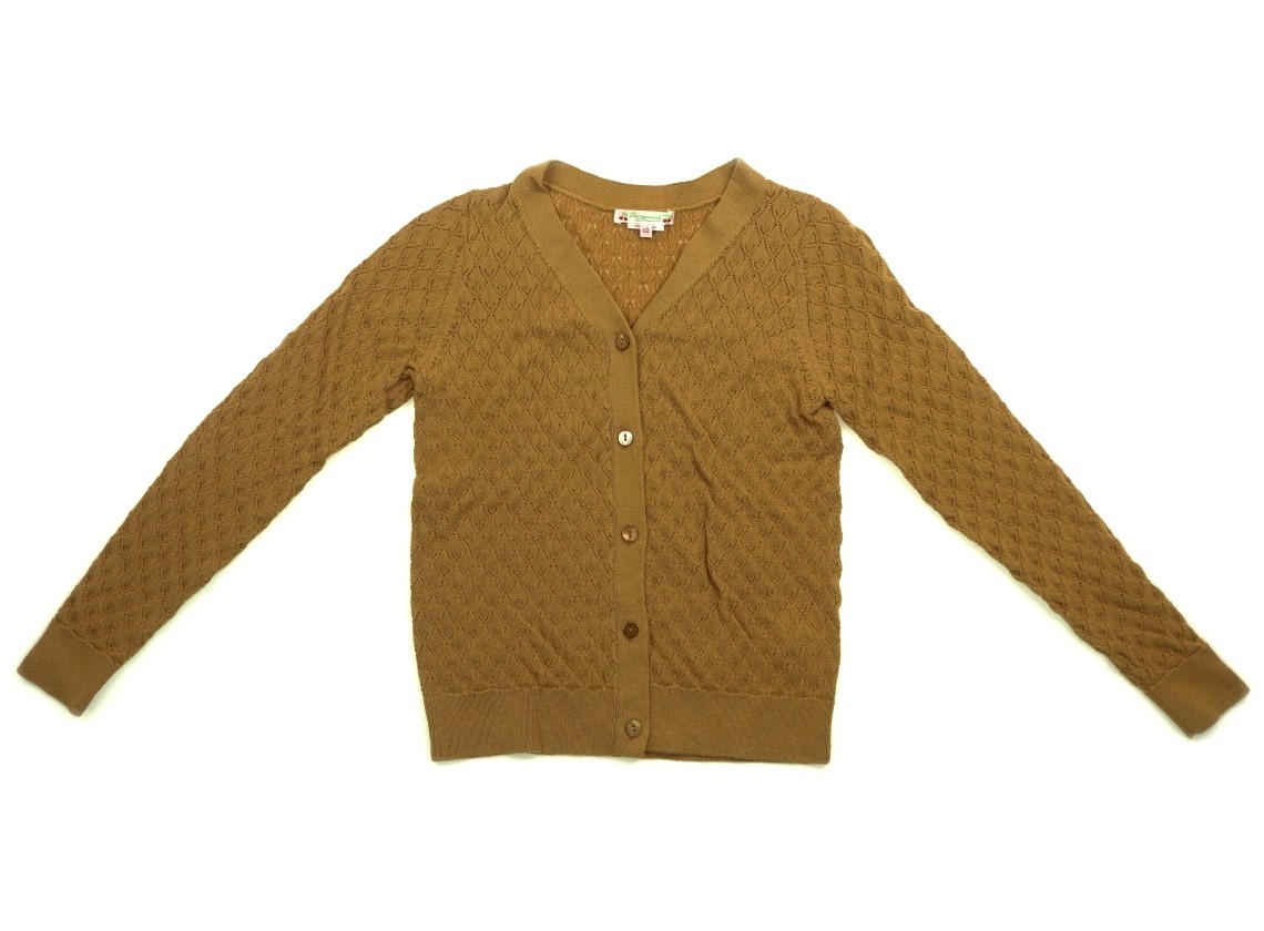 ボンポワン bonpoint カーディガン 140サイズ 女の子 子供服 ベビー服 キッズ拍卖