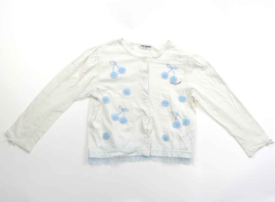 ポンポネット pom ponette カーディガン 130サイズ 女の子 子供服 ベビー服 キッズ拍卖