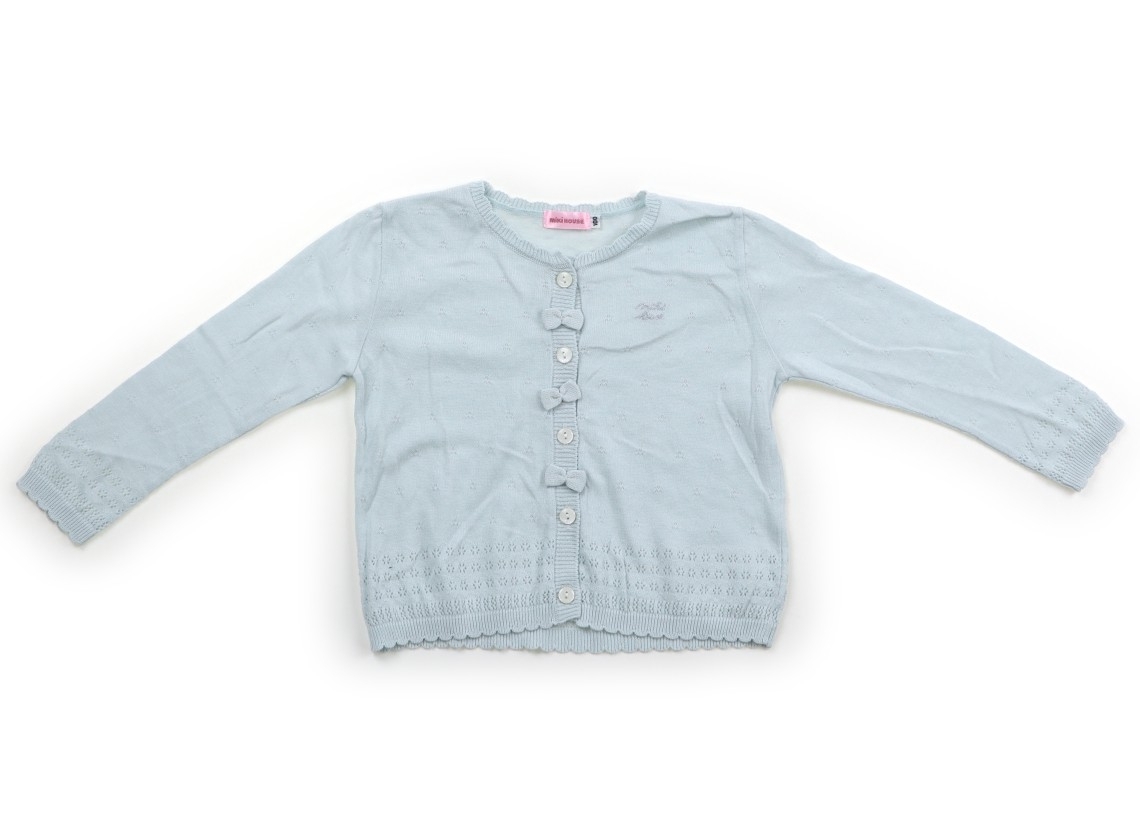 ミキハウス miki HOUSE カーディガン 100サイズ 女の子 子供服 ベビー服 キッズ拍卖