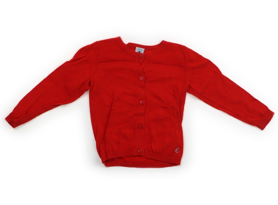 プチバトー PETIT BATEAU カーディガン 80サイズ 女の子 子供服 ベビー服 キッズ拍卖