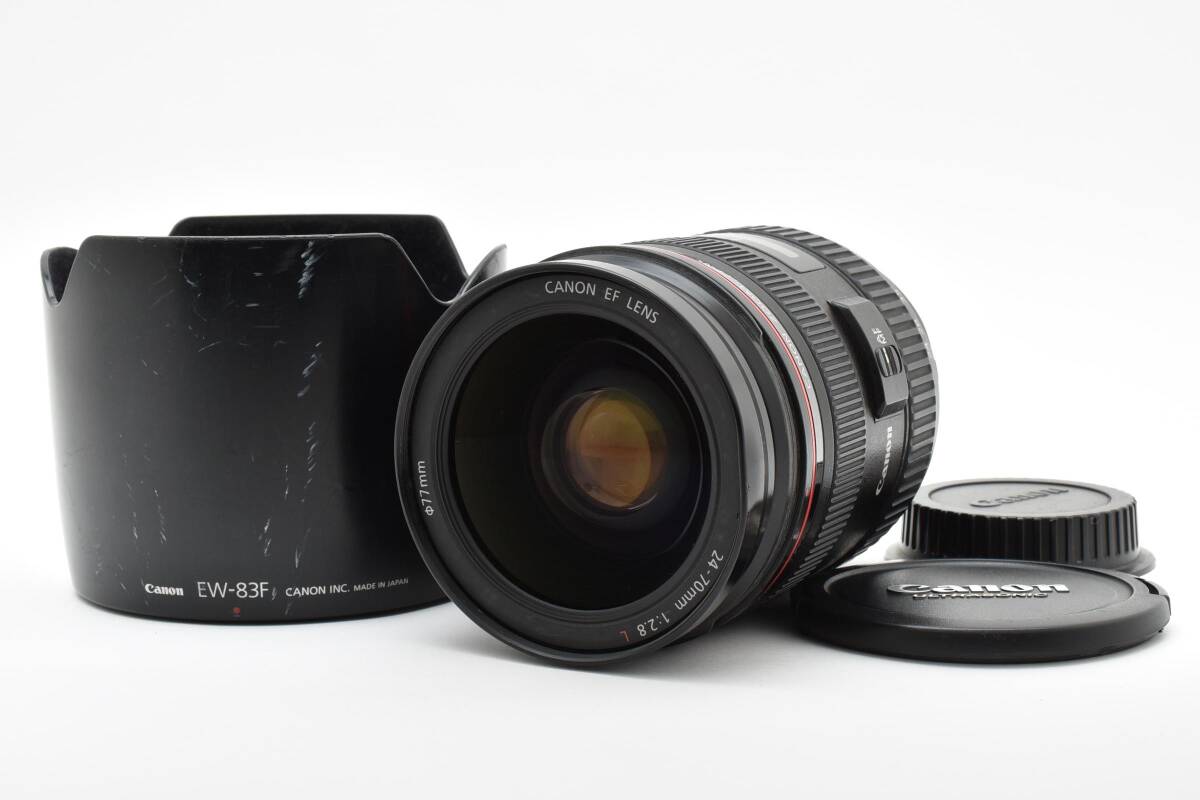 【外観レンズ良品】Canon キヤノン ZOOM LENS EF24-70mm F2.8L USM【訳アリ】#127拍卖