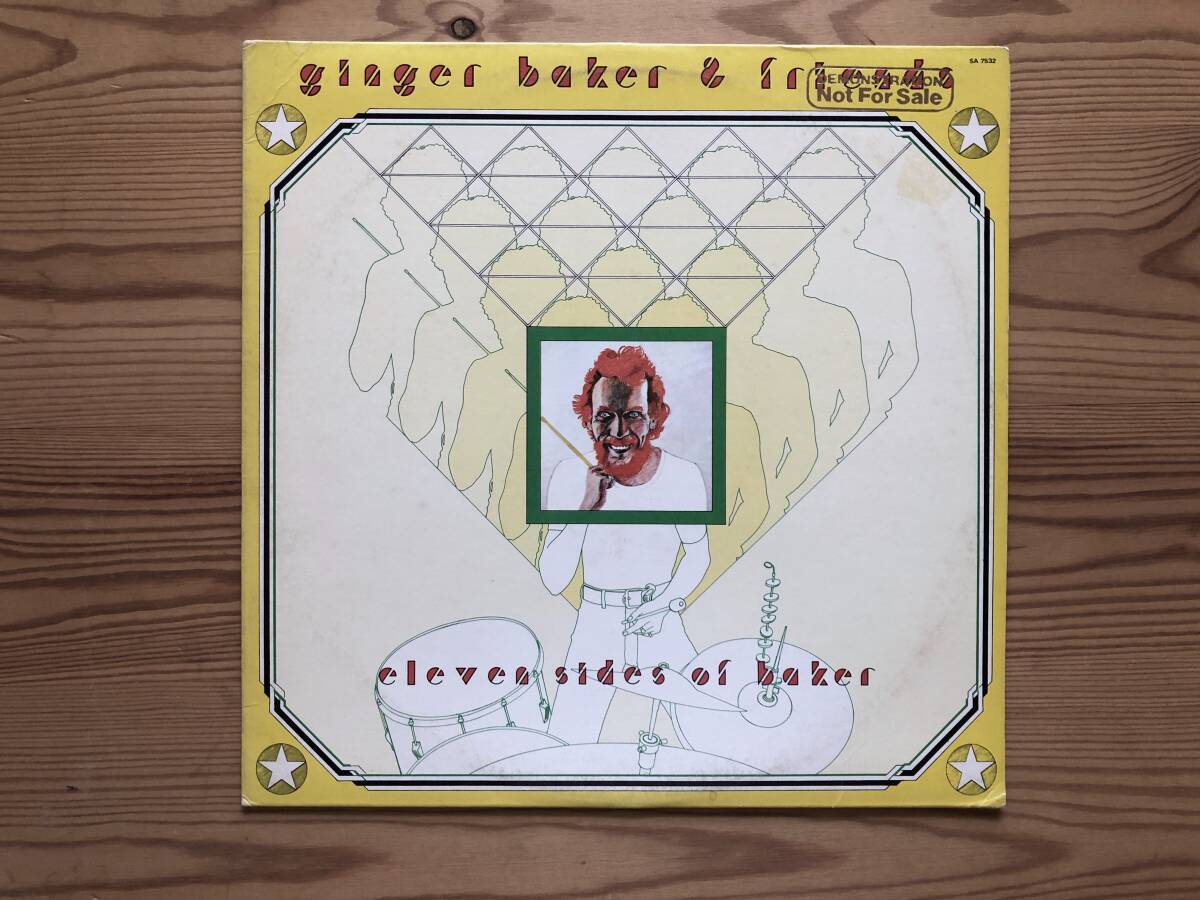 GINGER BAKER★ジンジャー・ベイカー★US初期プロモ盤★ELEVEN SIDES OF BAKER★アフロロック★クリーム関連★CHRIS SPEDDING参加拍卖