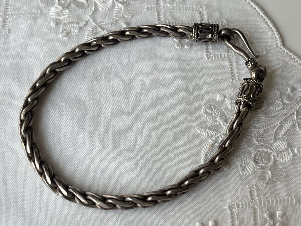ヴィンテージ ** シルバーのブレスレット vintage bracelet 925 刻印拍卖