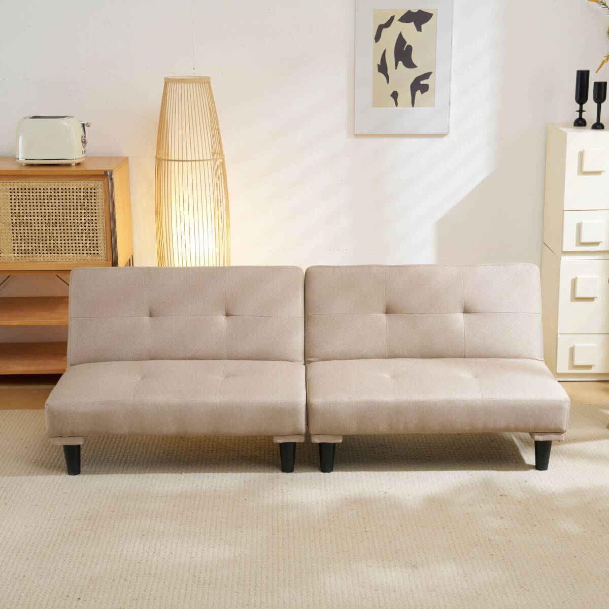 ソファベッド ソファ ベッド 2人 リクライニングソファ 背もたれ3段階 拍卖