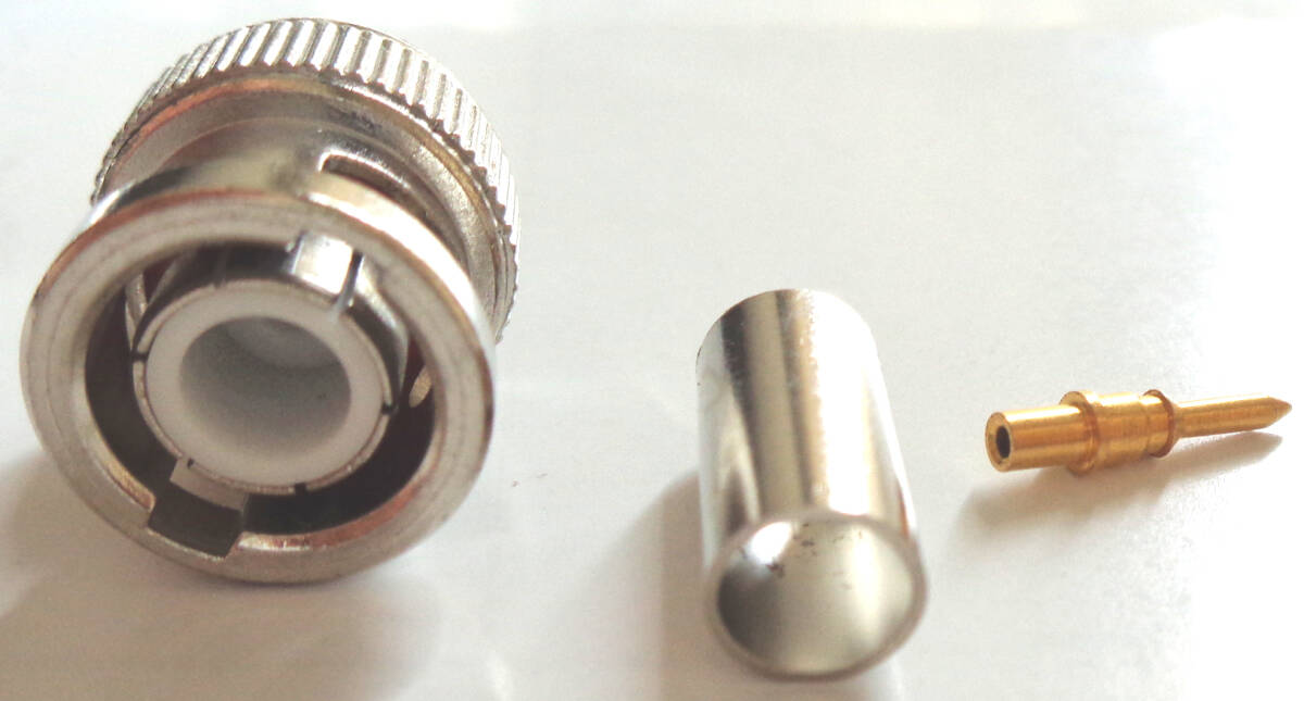 BNC オス 圧着ツール コネクタプラグ 拍卖