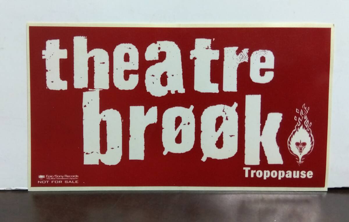 シアターブルック Theatre Brook - Tropopause /ステッカー!!拍卖