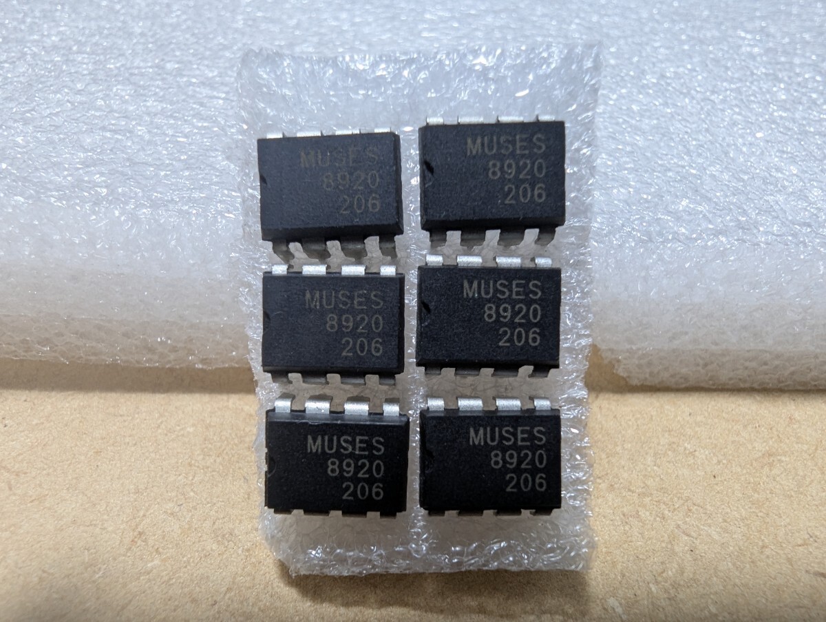 音響用 オペアンプ muses8920d 6個一組 opアンプ拍卖