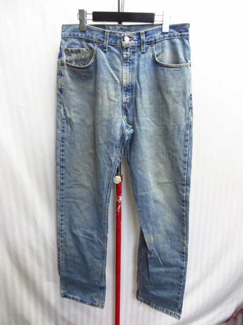 USA製 リーバイス505 90sヴィンテージ ジーンズ メンズW34 L デニムパンツ デニムジーンズ アメリカ製 Gパン LEVIS 501 505 09112拍卖
