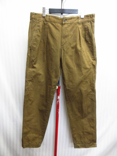 R.NEWBOLD Rニューボールド チノパン メンズXL LL トラウザーズ トラウザーパンツ コットンパンツ 綿パン メンズズボン 09123拍卖