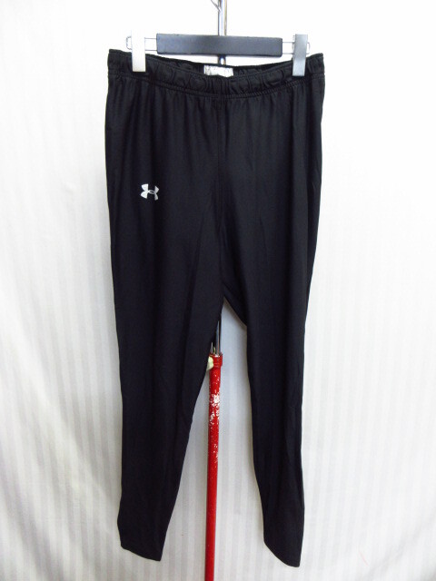 アンダーアーマー メンズスパッツ メンズXL LL 黒 ロングタイツ スポーツタイツ スポーツスパッツ インナーパンツ ランニング 09121拍卖