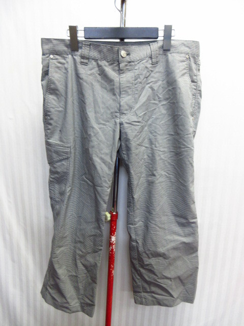 IGNIO イグニオ ストレッチパンツ メンズ92 XL XXL 千鳥格子柄ゴルフパンツ ゴルフウエア アンクルパンツ スポーツスラックスパンツ09162拍卖