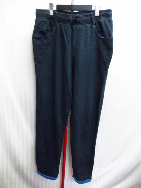 プーマ 裏起毛スウェットジーンズ メンズL ジョグジーンズ スウェットデニムパンツ ジャージパンツ トラックイージーパンツ ズボン09192拍卖